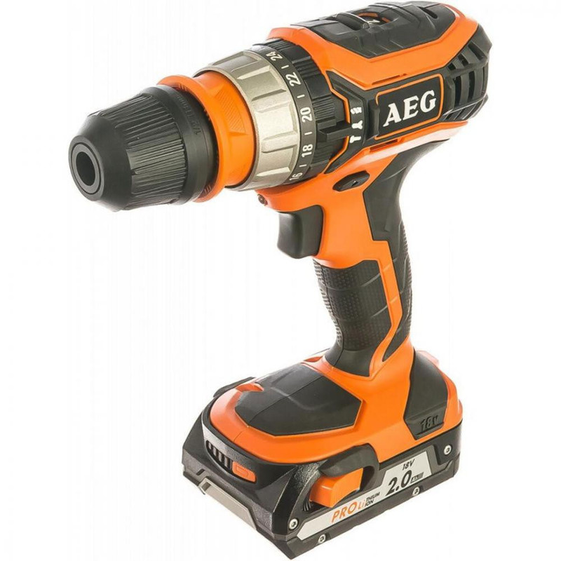 Дриль акумуляторна ударна AEG BSB 18 C2X LI-202C (4935459424)